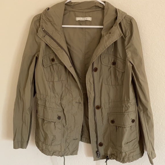 Loft lightweight army green jacket size MP - Picture 5 of 5